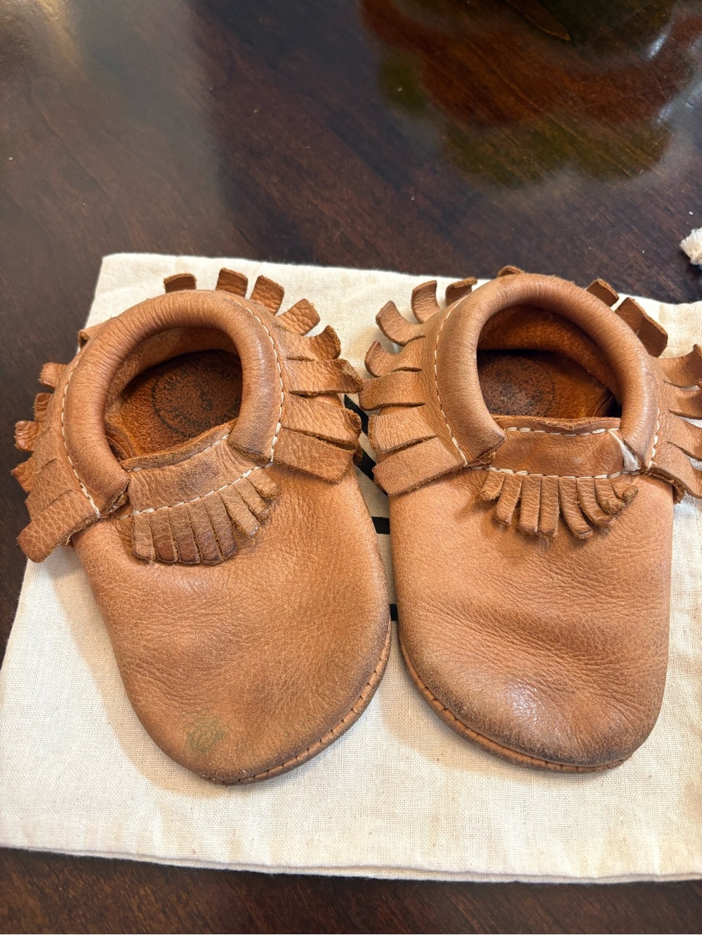 Freshly picked moccasins